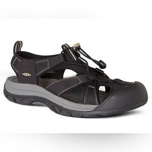 KEEN Sz 8 (estimated) Venice H2 Velcro Closure Rubber Toe Hiking Shoes Sandals